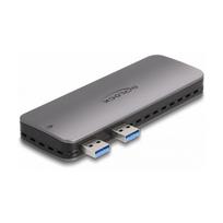 USB 3.2 Gen 2 Gehäuse für PlayStation®5 mit M.2 NVMe Slot - werkzeugfrei