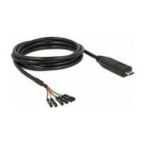 Konverter USB Type-C™ 2.0 Stecker zu TTL (3,3 V) 6 Pin Pfostenbuchse einzeln 2,0 m