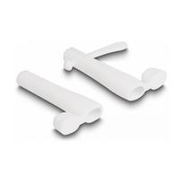 Staubschutz für USB Type-C™ Stecker und Apple Lightning™ Stecker Set 2 Stück weiß