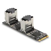 Konverter M.2 2280 Key B+M Stecker zu 8 x SATA