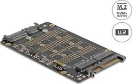 Delock Konverter M.2 Key M NVMe SSD> U.2 u M.2 Key B SATA - Converter - SATA (64354)