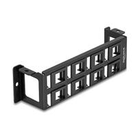 Keystone Halterung 8 Port Panel Aufbau vertikal