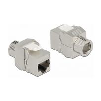 Keystone Modul RJ45 Buchse zu LSA Cat.6A werkzeugfrei geschirmt
