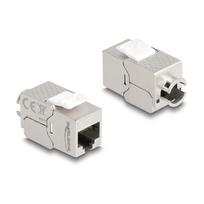 Keystone Modul RJ45 Buchse zu LSA Cat.6A Slim werkzeugfrei