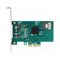 PCI Express x4 Karte zu 4 x SATA 6Gb/s RAID und HyperDuo - Low Profile Formfaktor