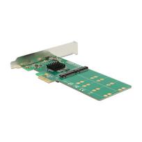 PCI Express x2 Karte > 4 x intern M.2 Key B - Low Profile Formfaktor
