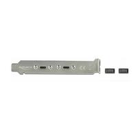 USB 10Gbps Slotblech mit 2 x USB Type-C™ Port
