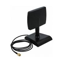 Delock WLAN WiFi 6 Antenne RP-SMA Stecker 4 - 6 dBi direktional mit magnetischem Standfuß mit Kippgelenk