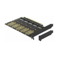 PCI Express x16 Karte zu 5 x intern M.2 Key B / SATA