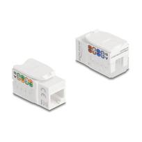 Keystone Modul RJ45 Buchse zu LSA Cat.6A UTP 90° werkzeugfrei