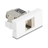 Delock Easy 45 Modul RJ45 Buchse zu LSA Cat.6A mit LED
