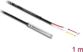 Delock Temperaturfühler-Kabel mit 2 x offene Kabelenden DS18B20 1 m (91406)