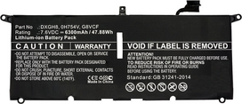 CoreParts MBXDE-BA0082 - Akku - DELL - XPS 13 2018 - XPS 13 9370 - XPS 13 9370 FHD i5 - XPS 13-9370-D1605G (MBXDE-BA0082)