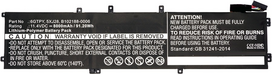 CoreParts - Laptop-Batterie - Lithium-Polymer - 8000 mAh - 91,2 Wh - Schwarz - für Dell Precision 5520, XPS 15 9560 (MBXDE-BA0090)