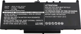 CoreParts - Laptop-Batterie - Lithium-Polymer - 7200 mAh - 54.7 Wh - Schwarz - für Dell Latitude E7270