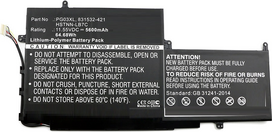 CoreParts - Laptop-Batterie - Lithium-Polymer - 5600 mAh - 64,7 Wh - Schwarz - für HP Spectre x360 Laptop 15-ap011dx (MBXHP-BA0065)