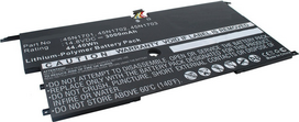 CoreParts - Laptop-Batterie - Lithium-Polymer - 3000 mAh - 44,4 Wh - Schwarz - für Lenovo ThinkPad X1 Carbon (2nd Gen) 20A7, 20A8 (MBXLE-BA0169)