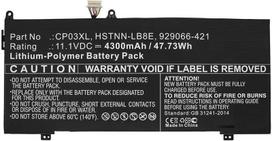 CoreParts MBXHP-BA0176 - Akku - HP - Spectre x360 - 13-ae010ca - Spectre x360 - 13-ae011dx - Spectre x360 - 13-ae012dx - Spectre x360 -... (MBXHP-BA0176)
