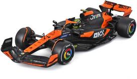 BBURAGO 1:24 automodelis su ekspozicine dėžute F1 McLaren MCL38, 18-28033 (Ekspozicinė prekė)