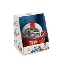 NICI Zebras Stripey su futbolininko apranga, 8 cm