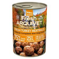ARQUIVET Fresh Turkey Meatballs – šlapias maistas šunims – 400g