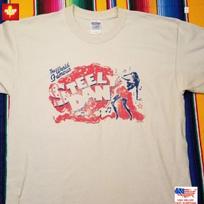 Vintažiniai Steely Dan Tour Juodi Medvilniniai Marškinėliai | Unisex Roko Grupės Marškinėliai Vyrams S-5XL Unisex Marškinėliai L