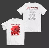 Vintažiniai 1986 m. Megadeth Peace Sells But Who's Buying marškinėliai Unisex marškinėliai XXL