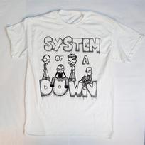 System Of A Down SOAD Heavy Metal White T-shirt Size S-5XL CS073 Unisex T-Shirt XXL