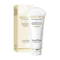 SADOER White Rice Nicotinamide Brightening Cleanser Švelnus valomasis valiklis 100g