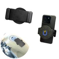 Kinka 2025 Motociklo Magnetas, Išmaniojo Telefono Laikiklis, Telefono Laikiklis, 2,6 colio (66 mm), Super Stiprus juoda