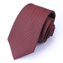 Vyriškas šilkinis šilkinių šilkinių kaklaraištis Formalus verslo 8cm Juodas bordo Jaunikis Vestuvės Rankinis kaklaraištis Dovanų dėžutė
