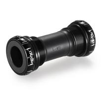 Lixada MTB kalnų dviračių dviračių dviračių sriegio tipas apatinis laikiklis aliuminio lydinio 68 mm / 73 mm BB švaistiklis 2 juoda