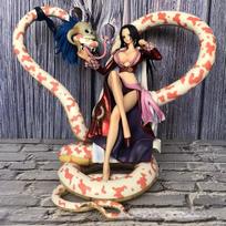 One Piece GK POP Gyvatės Princesė Boa Hancock Anime Veiksmo Figūrėlė Modelis 21cm PVC Statulėlė Kolekcinis Žaislas Stalo Dekoracija Figma