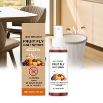 Vaisių muselių gaudyklė Fruktozės sorbitolio ingredientas yra labai efektyvus gaudant virtuvėje, saugus 30 ml One Size geltona