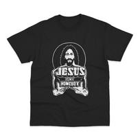 Originalūs Marškinėliai „Jėzus Yra Mano Draugas“ Unisex L