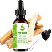 Grynos žolelės Palo Santo (Bursera Graveolens) Grynas ir natūralus terapinės klasės eterinis aliejus, plastikas su lašintuvu 10 ml