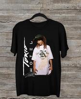 Tokio Hotel - Tom Kaulitz Signature Juodi Visų Dydžių Unisex Marškinėliai Unisex T-shirt S