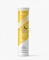 Maisto papildas VITAVEA HYDRAFRESH INTENSE be cukraus citrinų skonio N20