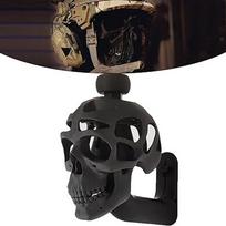 3D kaukolės šalmo ekrano paketas Motociklo šalmas Skull Rack Kūrybinė šalmo laikiklio dovana dviratininkui, motociklininkui ar dviratininkui