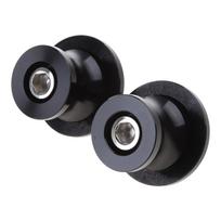 8mm M8 Motociklo švytuoklės svirties slankikliai Ritės CNC švytuoklės svirties stovo varžtas Z900 Z1000SX Z650 Z800 Z1000 Z1000R juoda