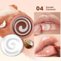 Fruit Fragrance Two-color Lip Mask Lip Care Nourishing Moisturizing Repair Lip Balm Removes Dead Skin Lip Makeup