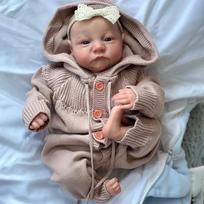 Reborn Baby Dolls, 19 colių Reborn Dolls, Reborn Weighted Baby Dolls arba Boy