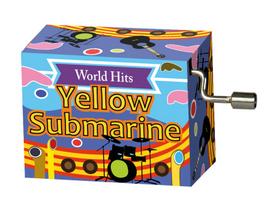 Muzikinė dėžutė Fridolin Yellow Submarine World Hits Rock'n Pop
