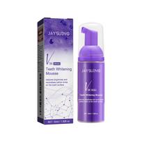50ML V34 Violetinė Šviesinanti Balinanti Geltonų Dantų Dantų Pasta Putos Valanti Efektyviai Šalinanti Dantų Dėmes Burnos Valymo Produktas 1PCS