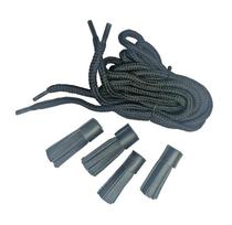 Škotų kilto batų atsarginis rinkinys Ghillie Brogues raišteliai ir kutai One size juoda