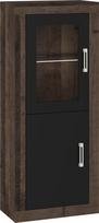 Vitrina Meblocross Verin VRN-16, ruda/juoda