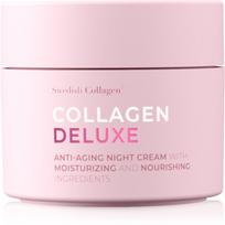 Swedish Collagen Deluxe Night Cream naktinis kremas jauninamojo poveikio 50 ml