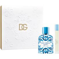 Dolce&Gabbana Light Blue Capri In Love Pour Homme Gift Set dovanų rinkinys vyrams