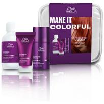 Wella Professionals Ultimate Color Set kelioninis rinkinys dažytiems ar sruogelėmis dažytiems plaukams