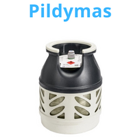 GrillGAS dujos 5 kg (12 l balione)